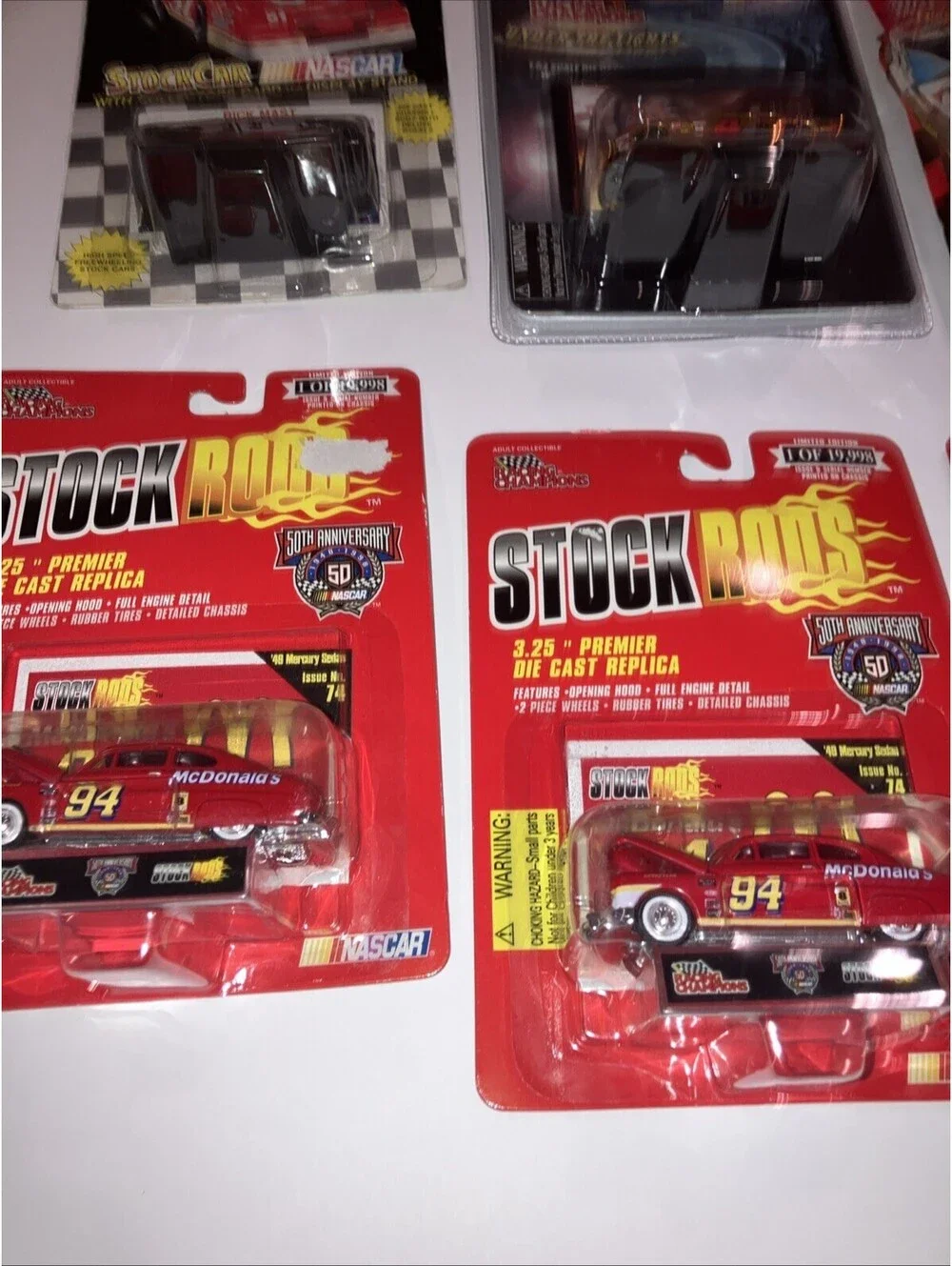 Lot of 14 VINTAGE MIX Racing Champions 